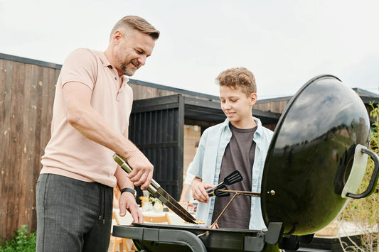 Singing, Grilling, and Fort Building Dad & Kid Activities